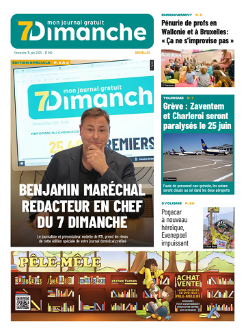 Pack Journaux Belges Du Dimanche 15 Juin 2025