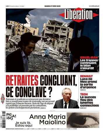 Libération du Mardi 17 Juin 2025