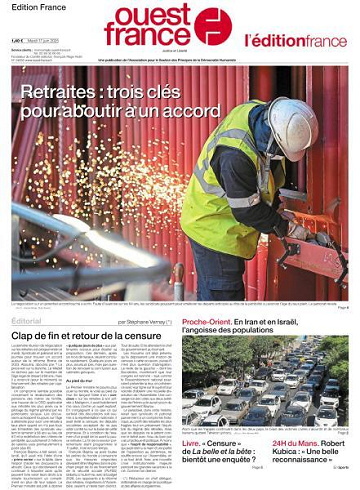 Ouest-France Édition France - 17 Juin 2025