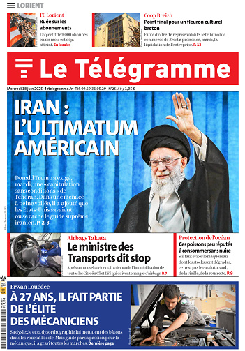 Le Télégramme Lorient - 18 Juin 2025