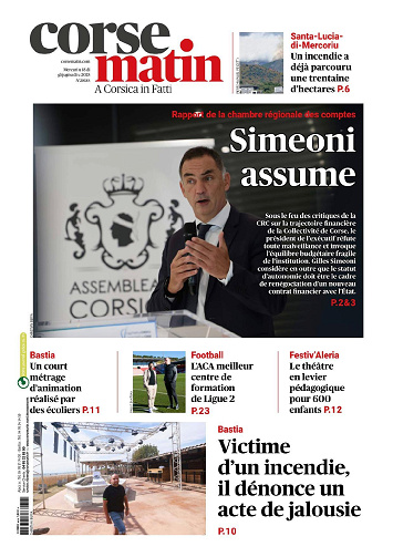 Corse Matin - 18 Juin 2025