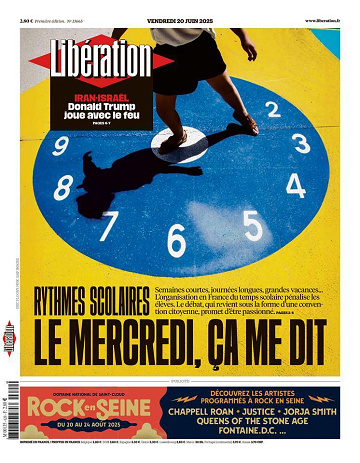 Libération du Vendredi 20 Juin 2025