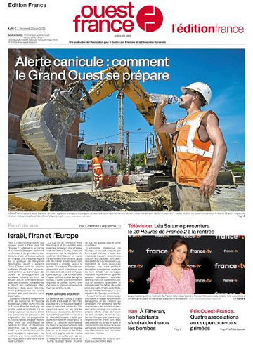 Ouest-France Édition France - 20 Juin 2025