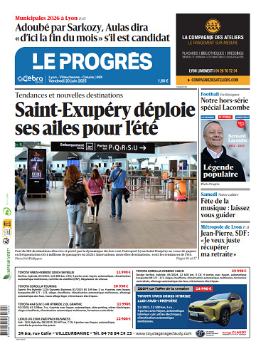 Le progrès (7 éditions) - 20 Juin 2025