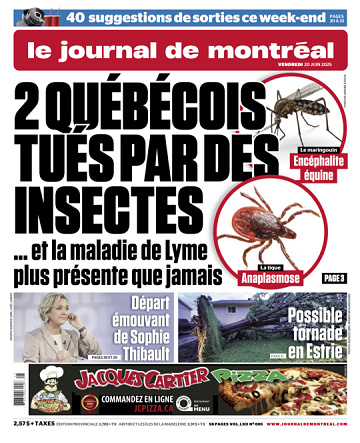 Le Journal de Montréal - 20 Juin 2025