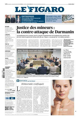 Le Figaro du Samedi 21 et Dimanche 22 Juin 2025