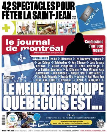 Le Journal de Montréal - 21-22 Juin 2025