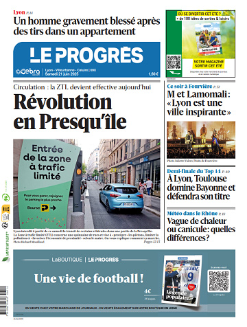 Le progrès Lyon - 21 Juin 2025