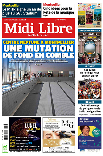 Midi Libre Montpellier - 21 Juin 2025