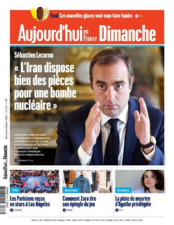 Aujourd’hui en France - 22 Juin 2025