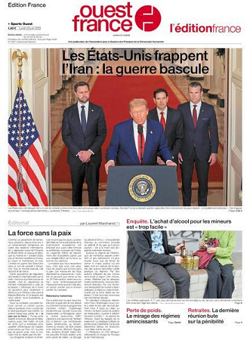 Ouest-France Édition France - 23 Juin 2025