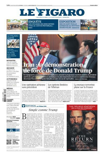 Le Figaro du Lundi 23 Juin 2025