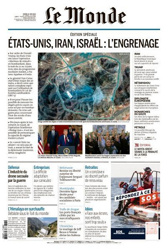 Le Monde du Mardi 24 Juin 2025