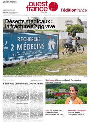 Ouest-France Édition France - 24 Juin 2025