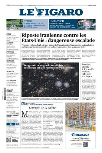 Le Figaro du Mardi 24 Juin 2025