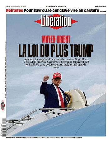 Libération du Mercredi 25 Juin 2025