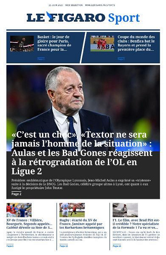 Le Figaro Sport - 25 Juin 2025