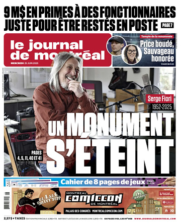 Le Journal de Montréal - 25 Juin 2025
