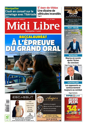 Midi Libre Montpellier Lunel - 25 Juin 2025