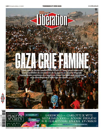 Libération du Vendredi 27 Juin 2025