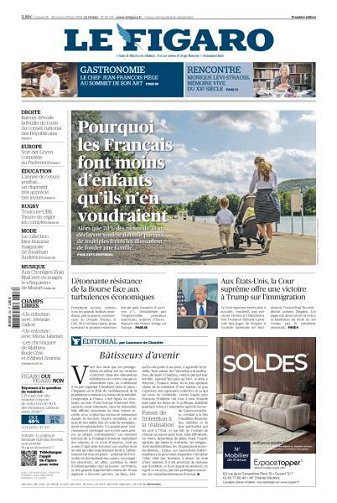 Le Figaro du Samedi 28 et Dimanche 29 Juin 2025