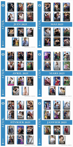 Pack Harlequin Azur (Janvier-Juin 2025) - Collectif
