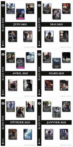 Pack Harlequin Black Rose (Janvier-Juin 2025) - Collectif