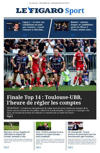 Le Figaro Sport - 28 Juin 2025