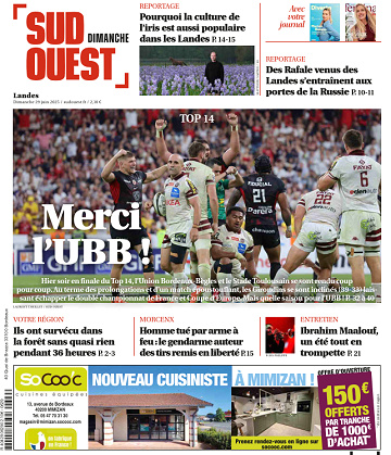 Sud Ouest (5 éditions) - 29 Juin 2025