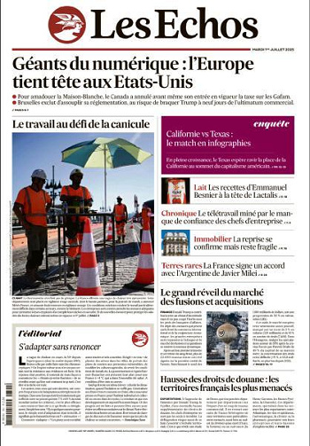 Les Echos - 1er Juillet 2025