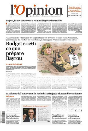 L’Opinion - 1er Juillet 2025