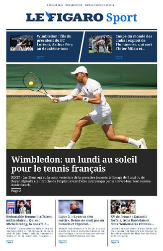 Le Figaro Sport - 1er Juillet 2025