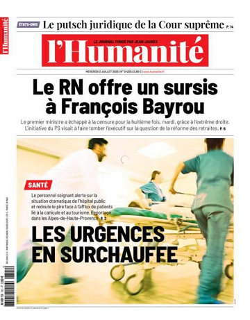 L’Humanite - 2 Juillet 2025