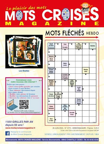 Mots Croisés Magazine - 26 Juin 2025