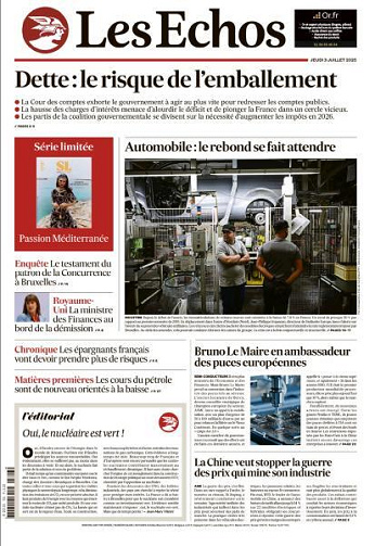Les Echos - 3 Juillet 2025