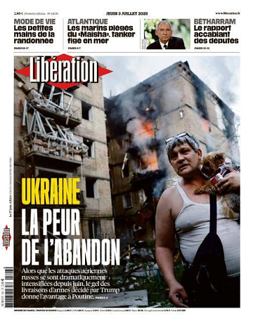 Libération du Jeudi 3 Juillet 2025