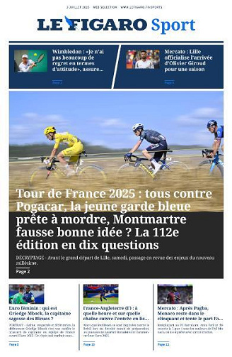 Le Figaro Sport - 3 Juillet 2025