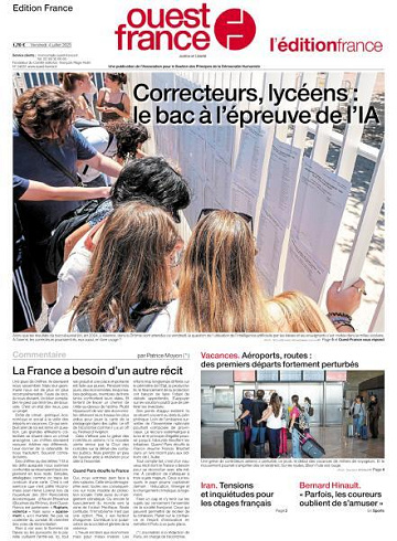 Ouest-France Édition France - 4 Juillet 2025