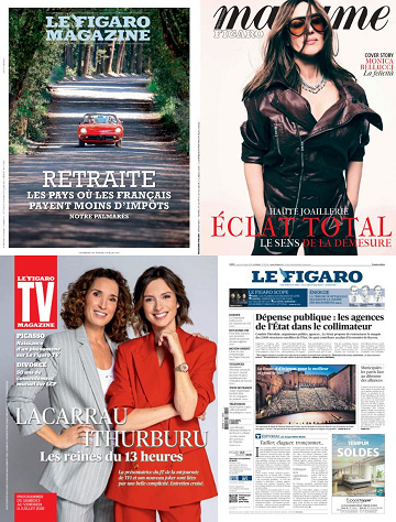 Pack Le Figaro et ses 3 suppléments - Vendredi 4 Juillet 2025