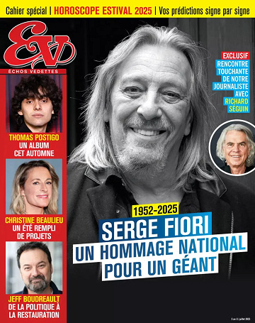 Échos Vedettes - 5 Juillet 2025
