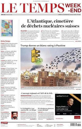 Le Temps - 5-6 Juillet 2025