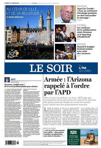 Le Soir Bruxelles - 5 Juillet 2025