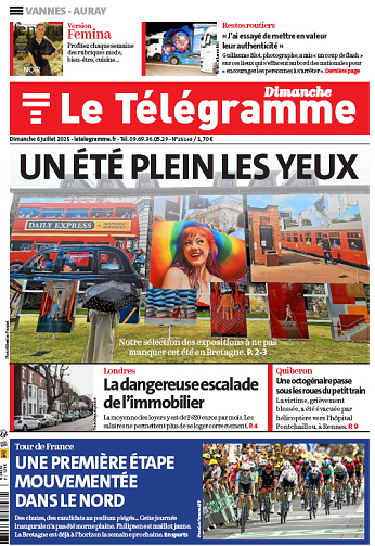 Le Télégramme (8 éditions) - 6 Juillet 2025