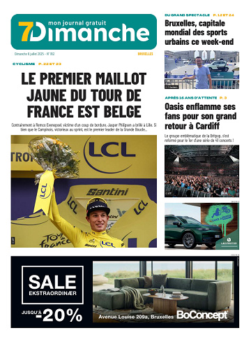 Pack Journaux Belges Du Dimanche 6 Juillet 2025