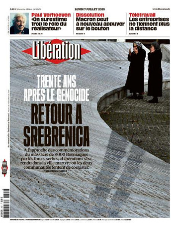 Libération du Lundi 7 Juillet 2025