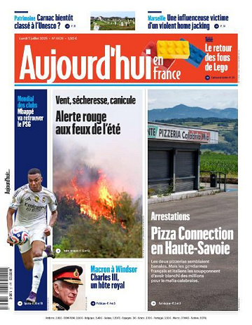 Aujourd’hui en France - 7 Juillet 2025