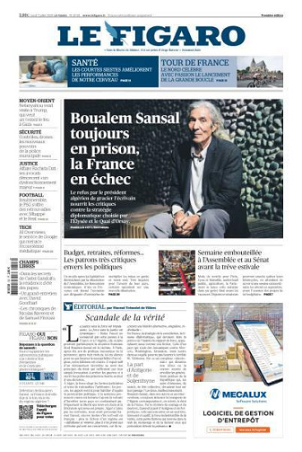 Le Figaro du Lundi 7 Juillet 2025
