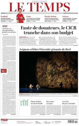 Le Temps - 8 Juillet 2025