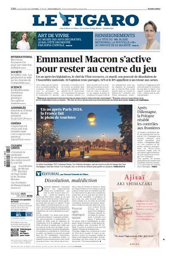 Le Figaro du Mardi 8 Juillet 2025
