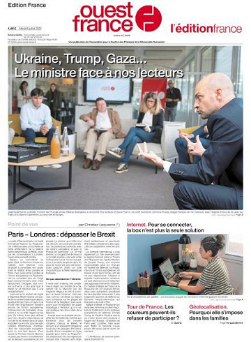 Ouest-France Édition France - 8 Juillet 2025